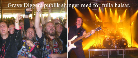 Publik och Grave Digger
